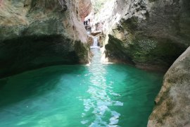 Vasque en canyoning - Sierra de guara - Espagne